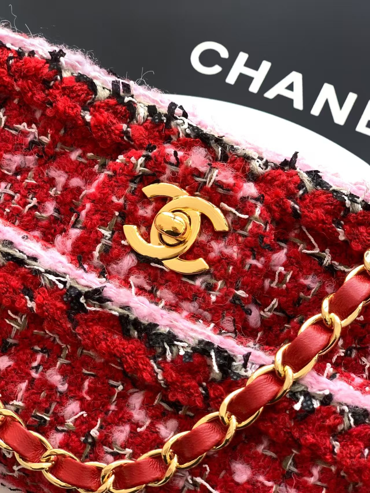 Ch**el Mini Flap Bag 20x12x6cm