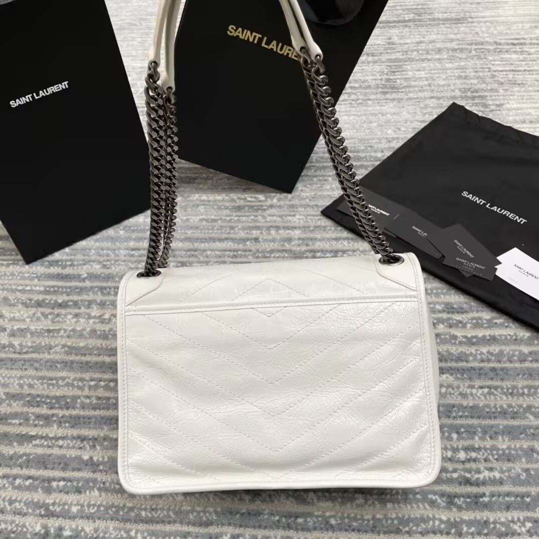 Y51 NIKI MEDIUM IN VINTAGE LEATHER SHINY 28x20x8.5cm