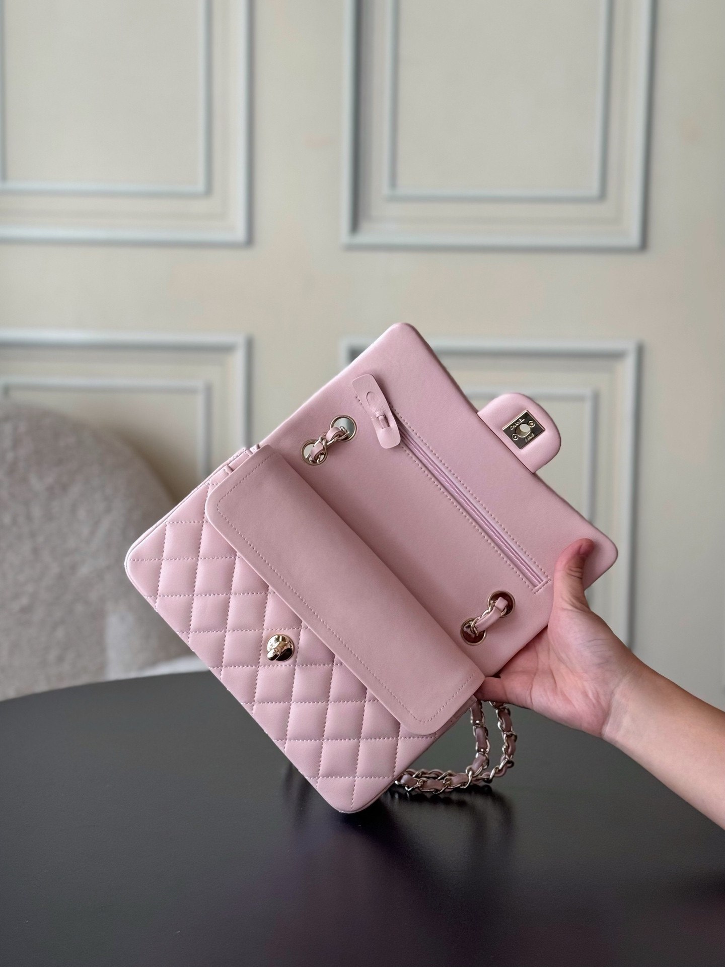 Ch**el Small Classic Bag 23x6.5x14cm