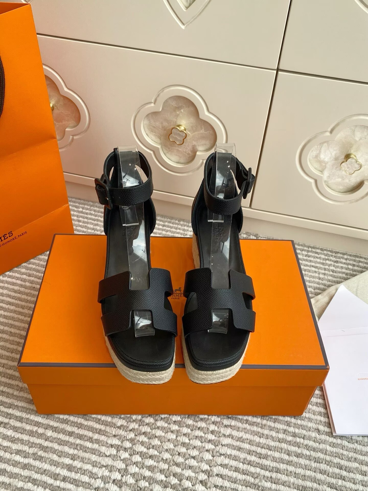 UA Hermès Elda Spanish Woven Shoes