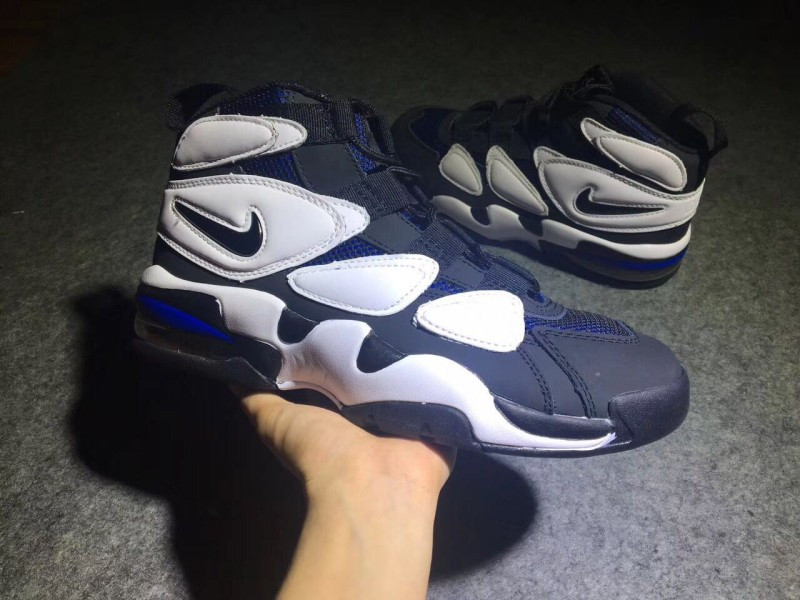 UA Nike Air Max 2 Uptempo QS Black White Blue