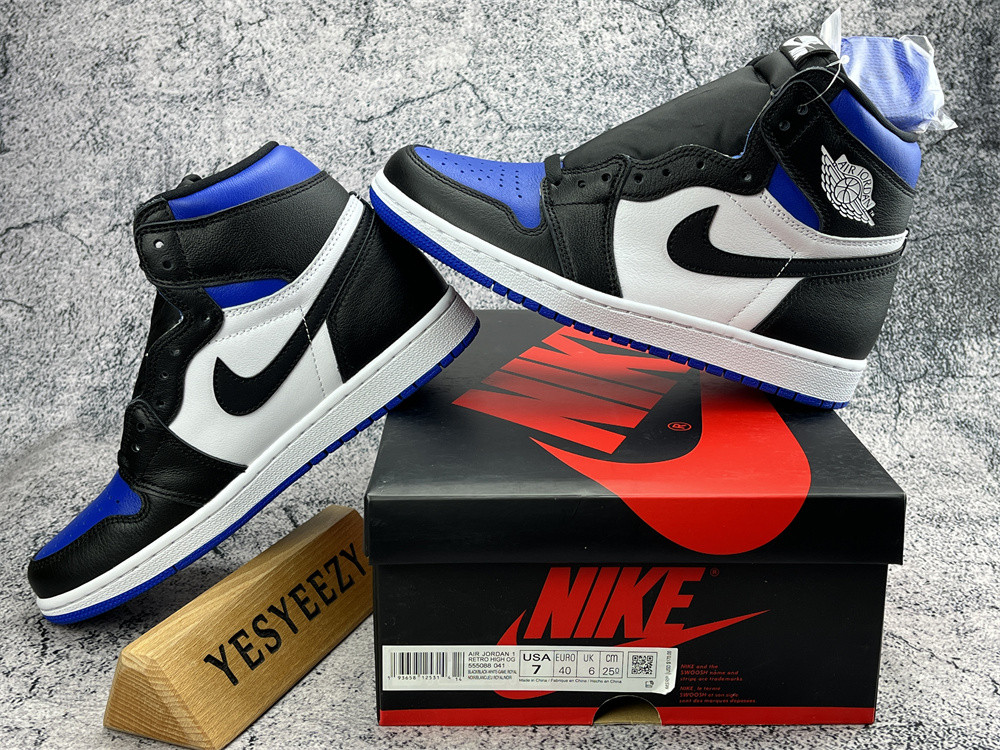 UA AIR JORDAN 1 RETRO HIGH OG "ROYAL TOE"