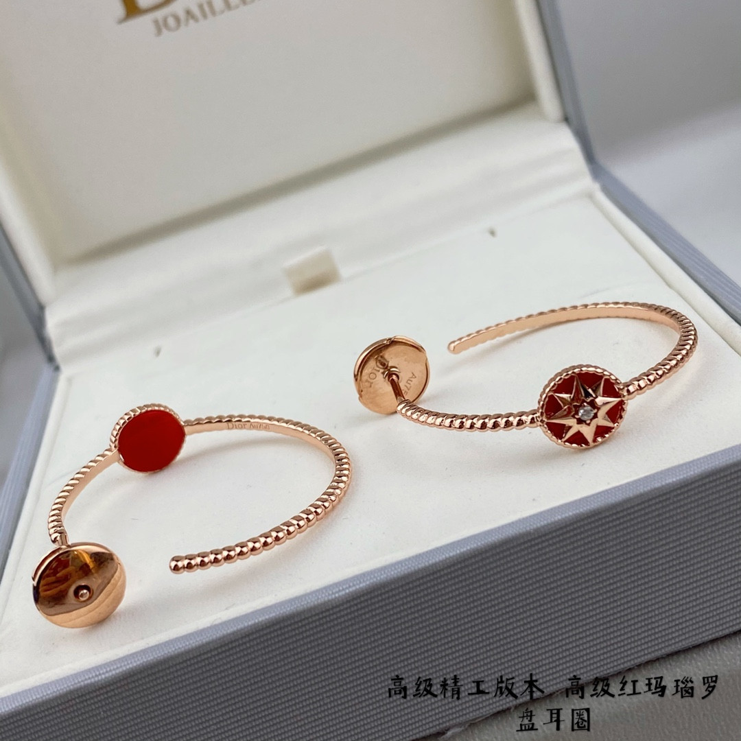 D10r Eight-pointed star Earrings