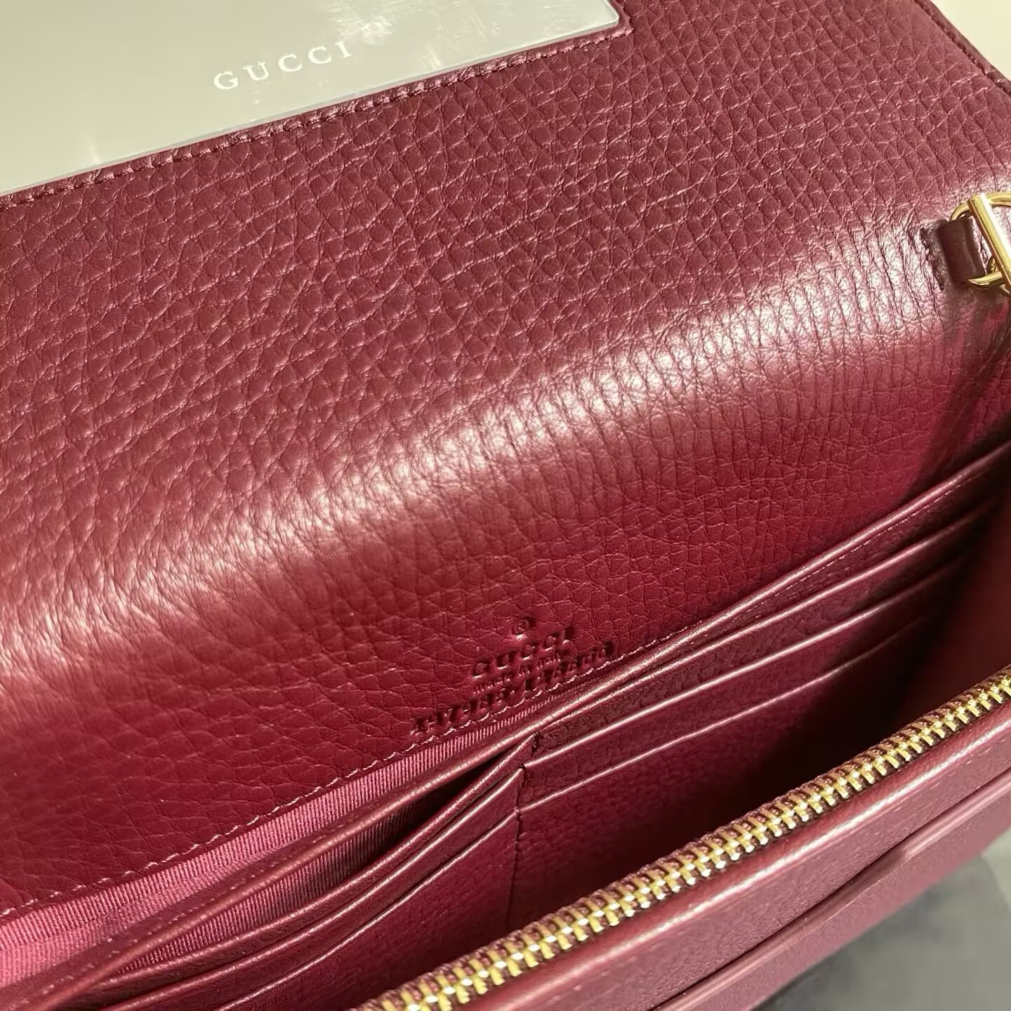 Gvc*1 GG Marmont Wallet on Chain 20x12.5x4cm