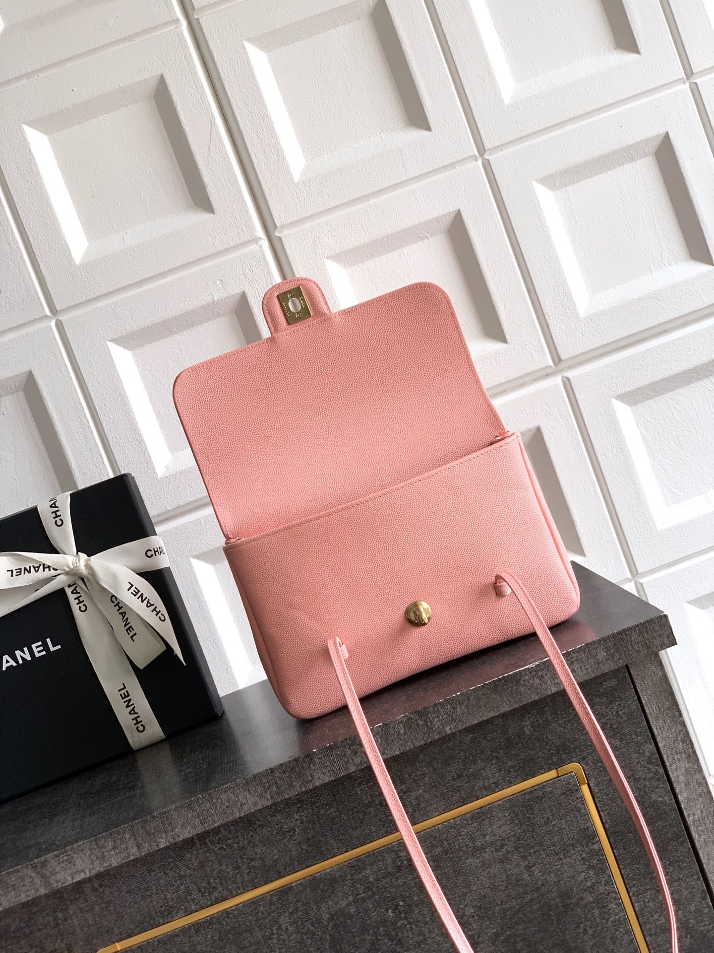 Ch**el small flap bag as6130 15x22x7cm