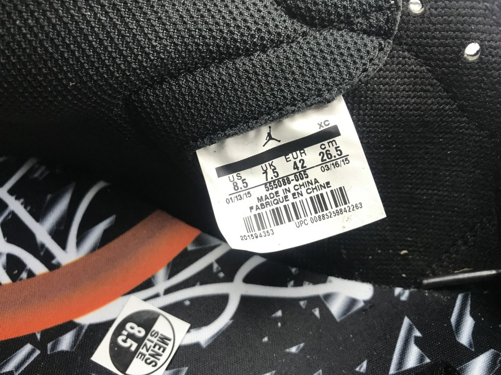 UA AIR JORDAN 1 RETRO HIGH OG "SHATTERED BACKBOARD"