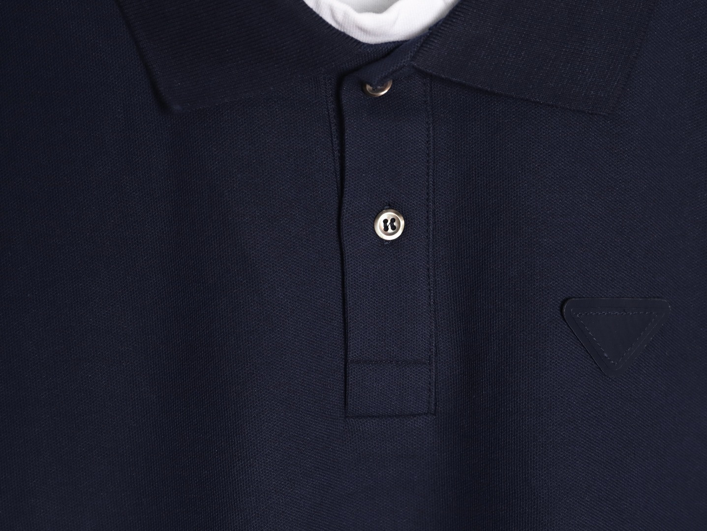 Pra*a Long-sleeved Polo Shirt