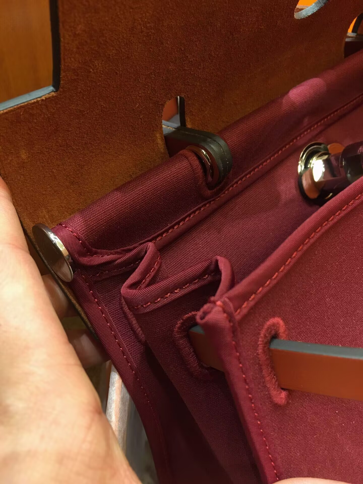 H**me5 Herbag 31cm (Metallic finish selectable gold/ silver)