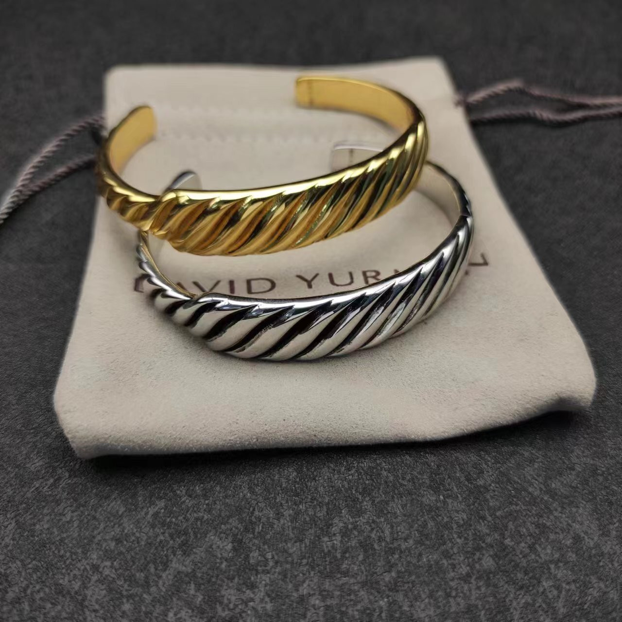David Yurman 12.9mm Bracelet(wrist circumference 15-20cm)