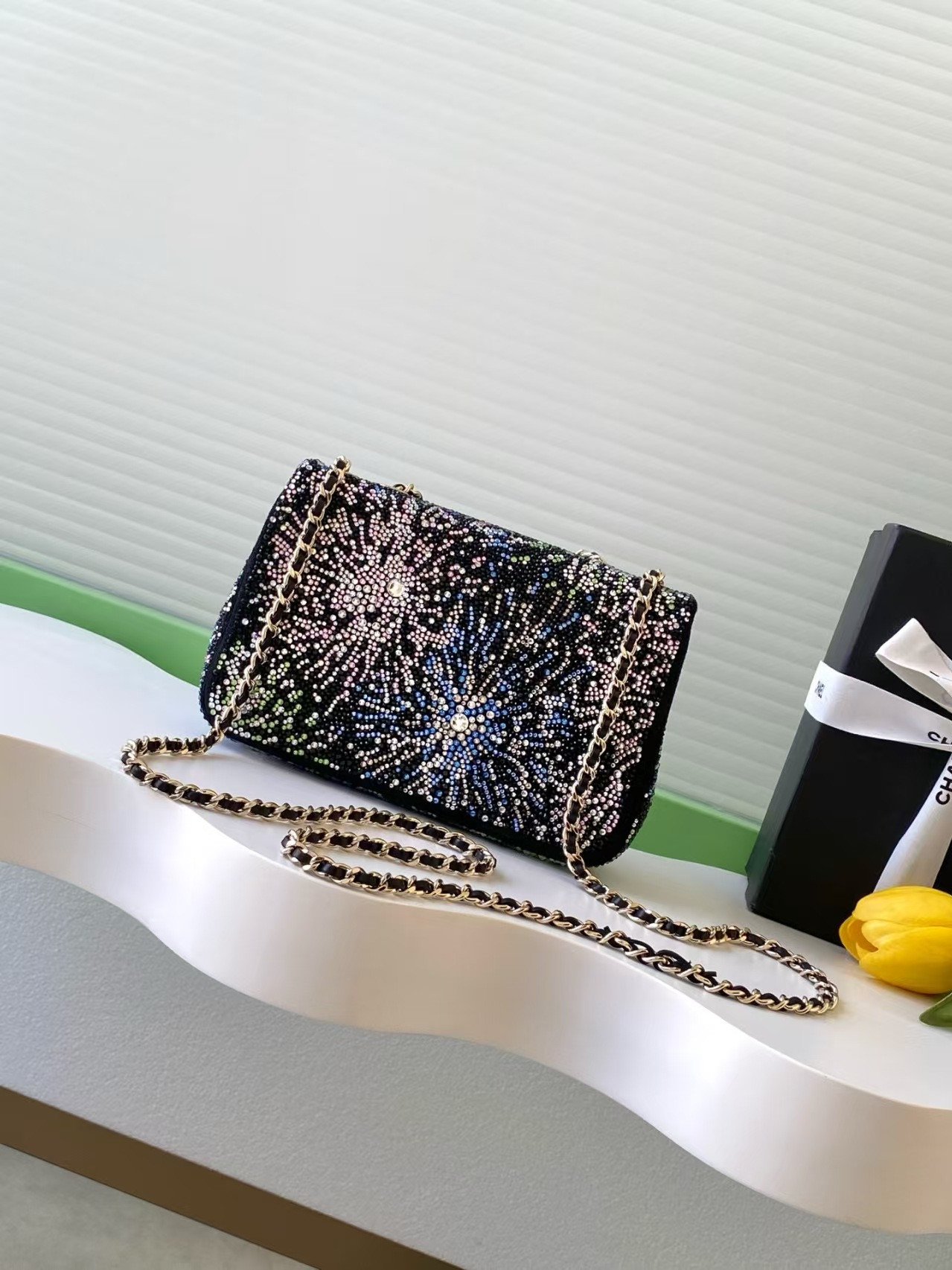 Ch**el Evening Bag 14x21x8cm