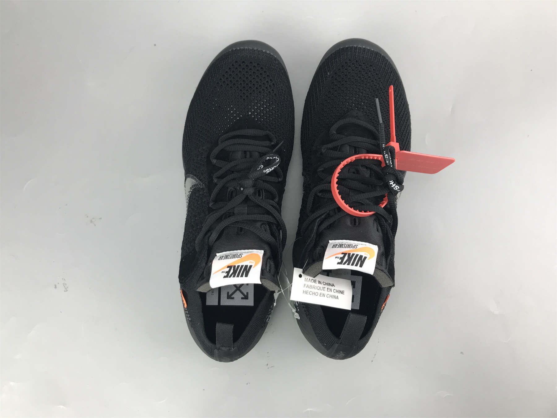UA NIKE OFF-WHITE X AIR VAPORMAX 