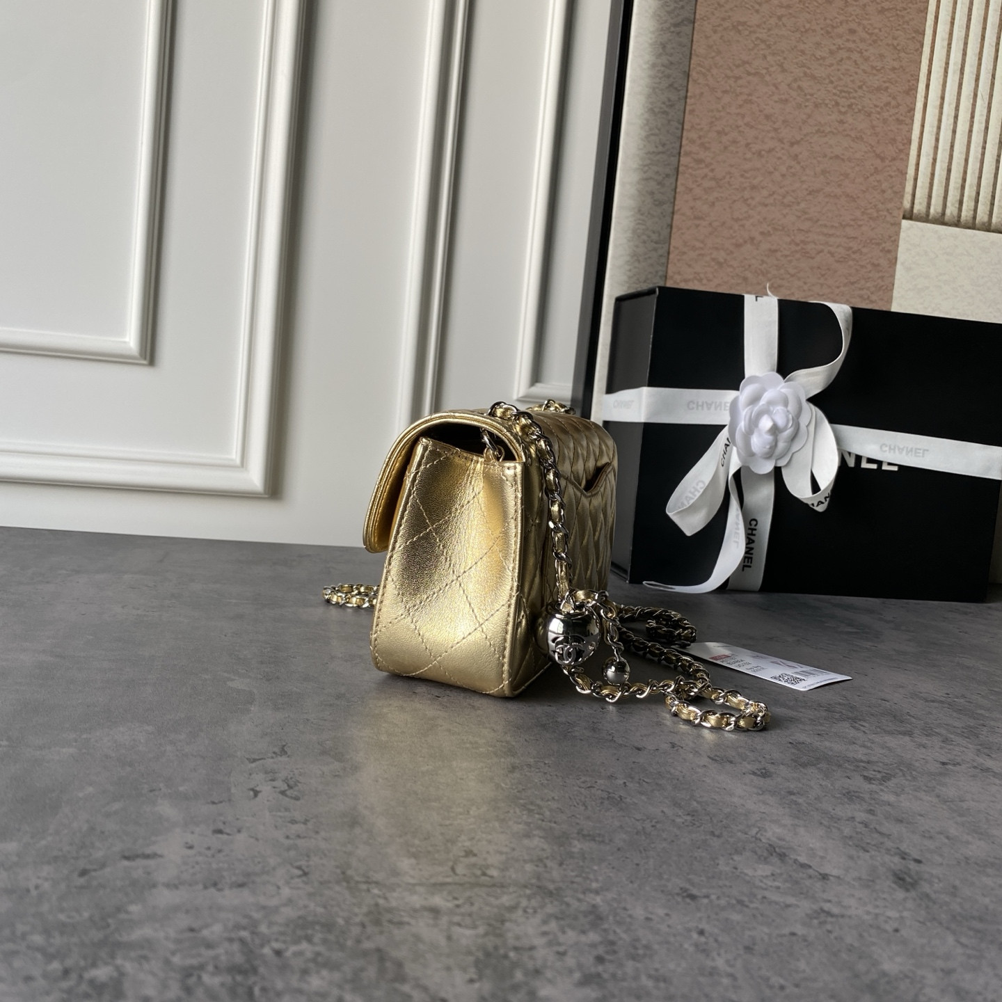 Ch**el Flap Bag AS1787 20x13x7cm