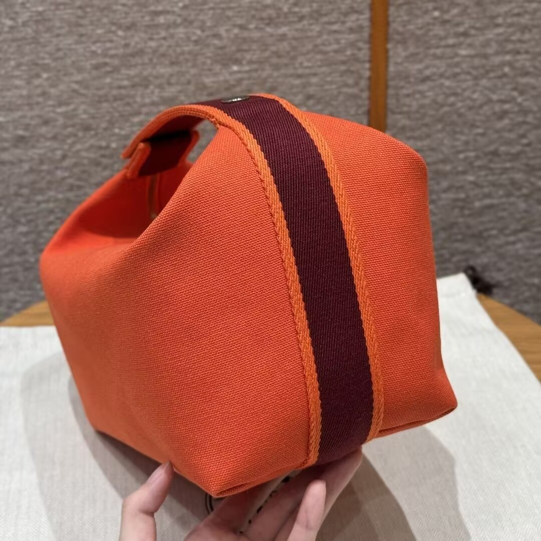 H**me5 Canvas Bride-A-Brac Case Toiletry Pouch