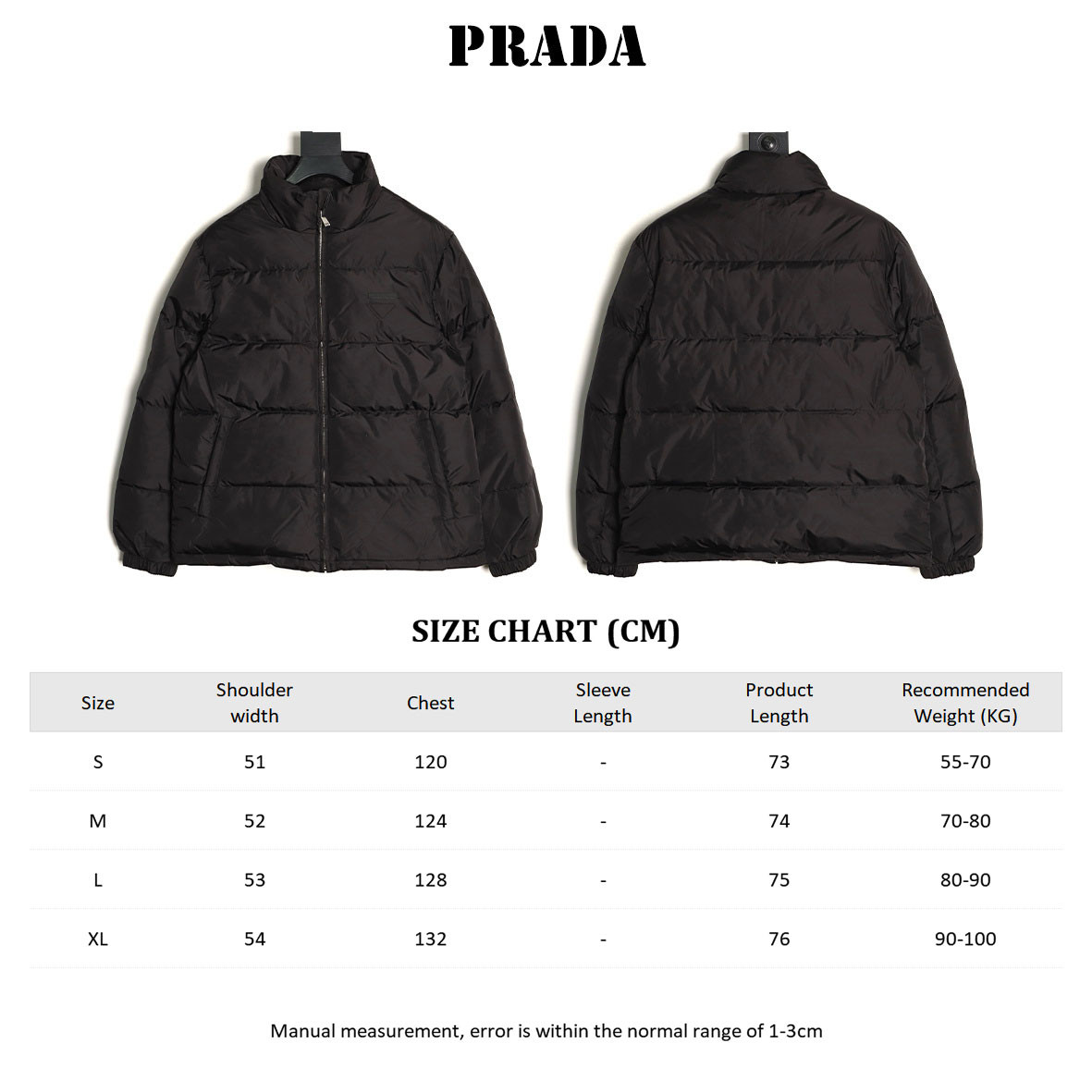Prada Short Puffer jacket