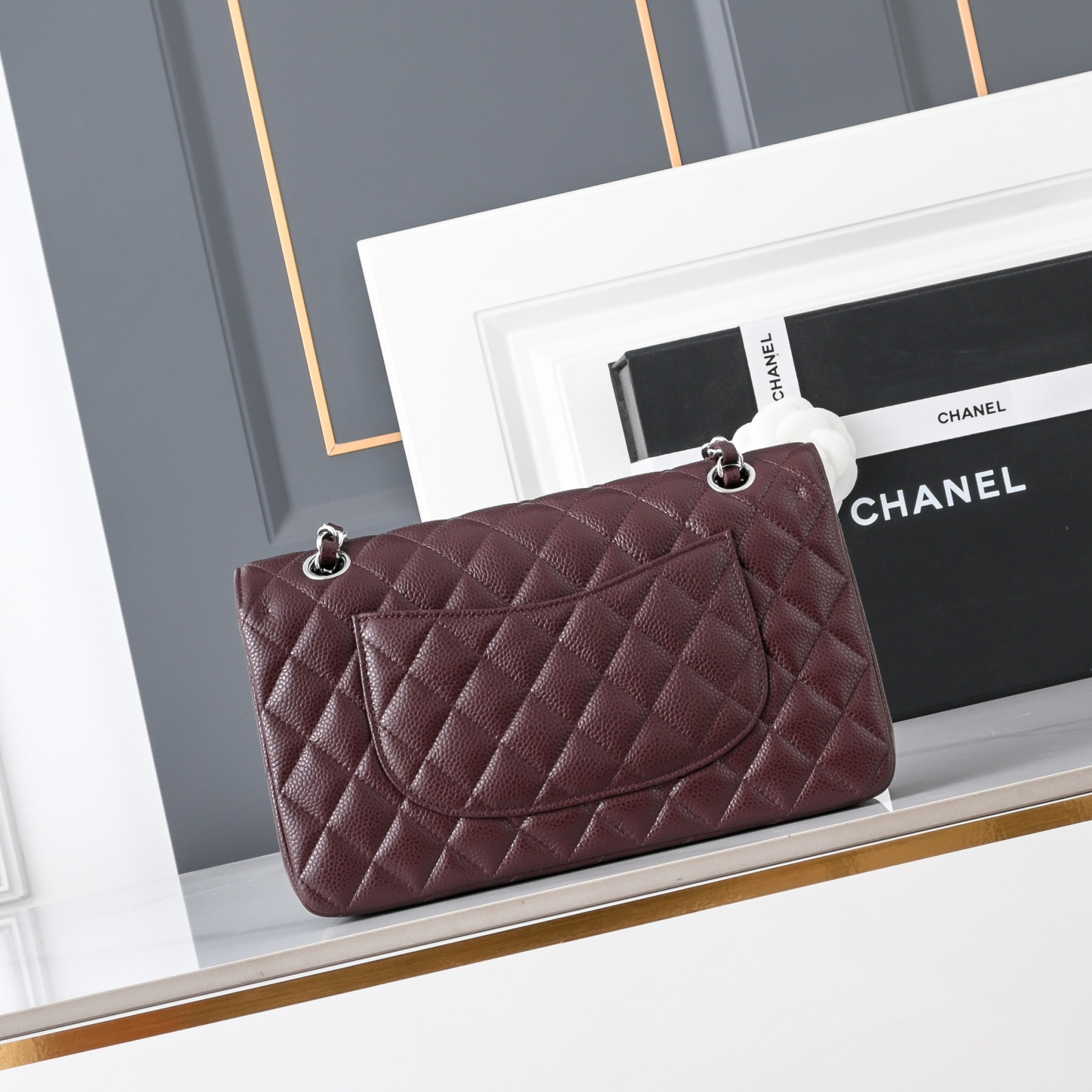 Ch**el Classic Flap A01112 15.5x25.5x6cm