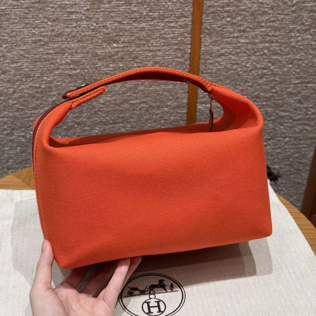 H**me5 Canvas Bride-A-Brac Case Toiletry Pouch