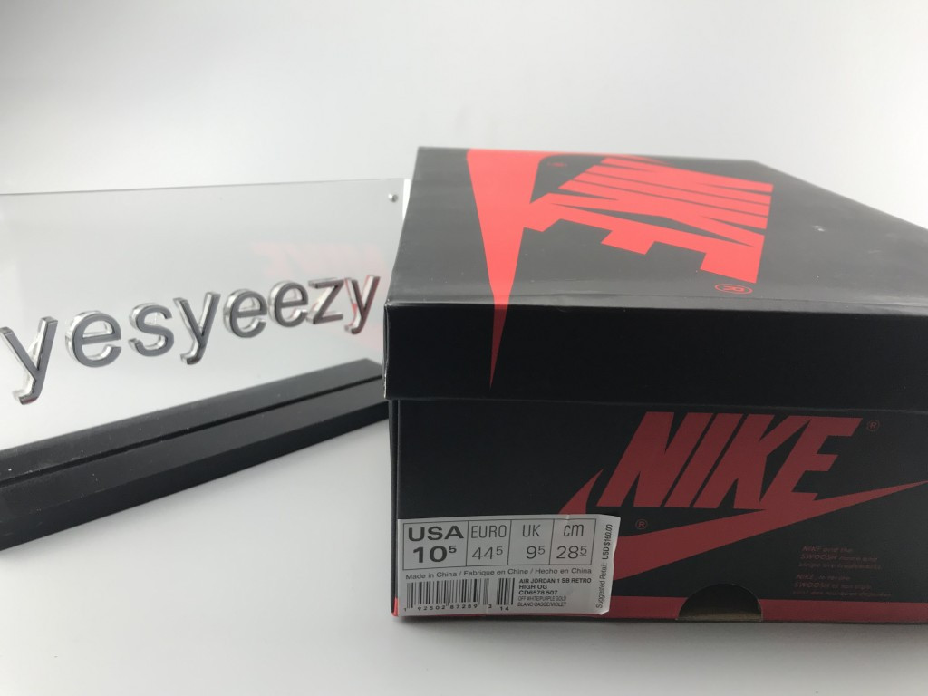 UA AIR JORDAN 1 RETRO HIGH SB "LA TO CHICAGO"