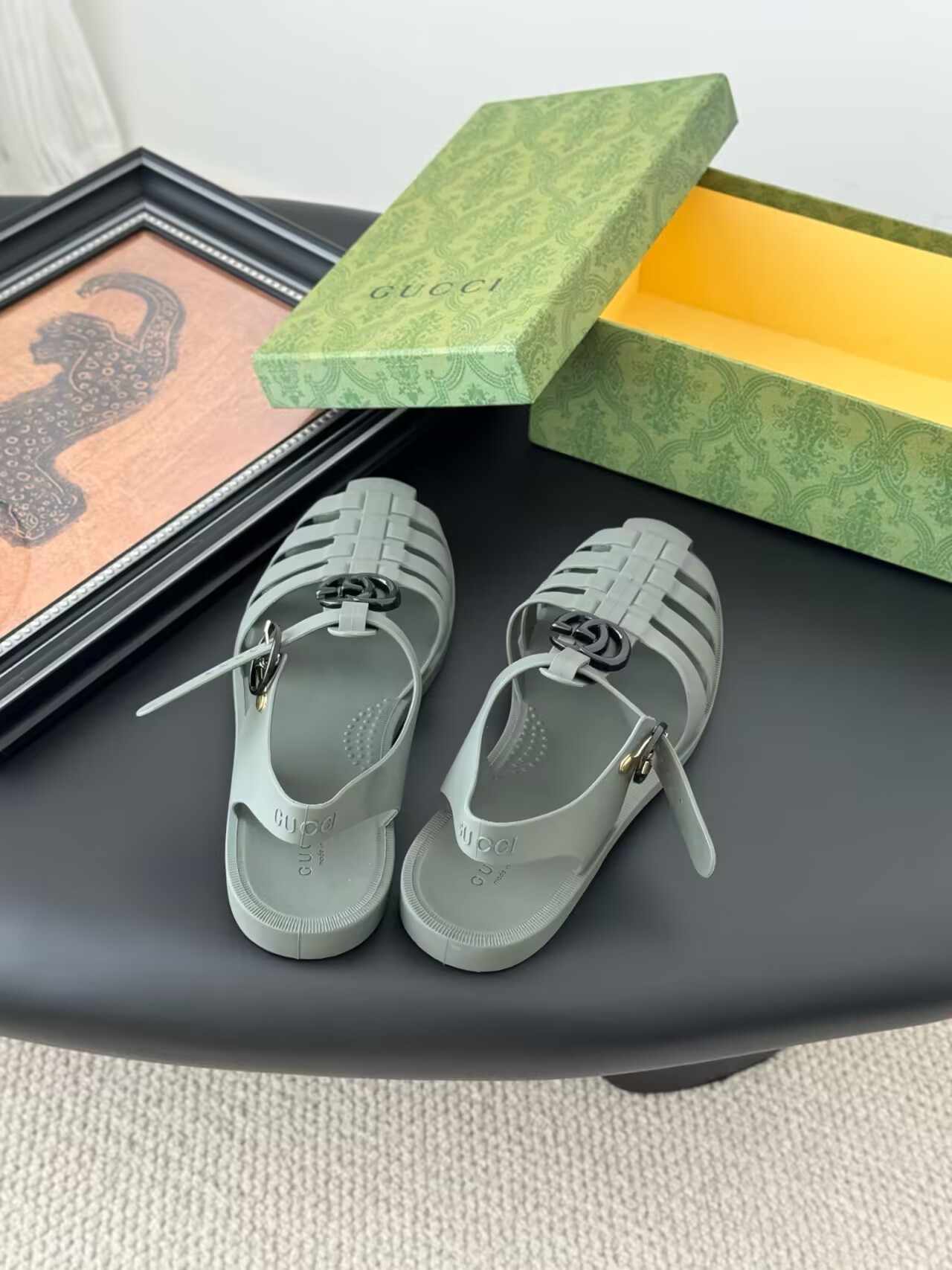 UA Gvc*1 Sandal with Double G