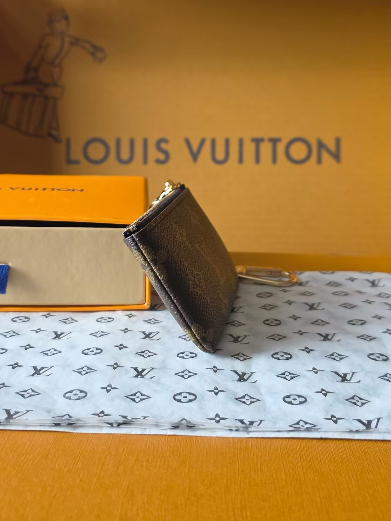 Louis Vuitton Monogram Canvas Key Case M62650 12x7x1.5cm