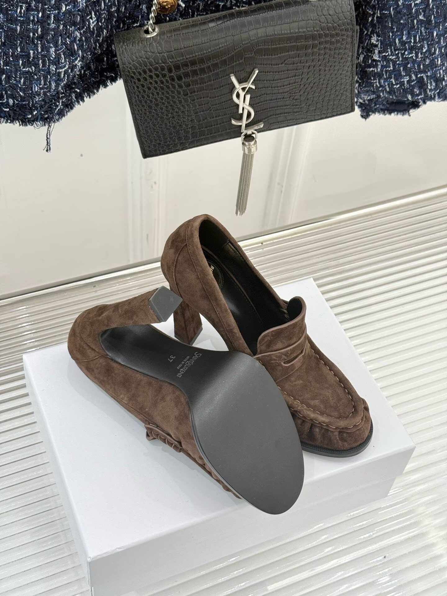 UA Y51 LE LOAFER Pumps 10.5cm Heel
