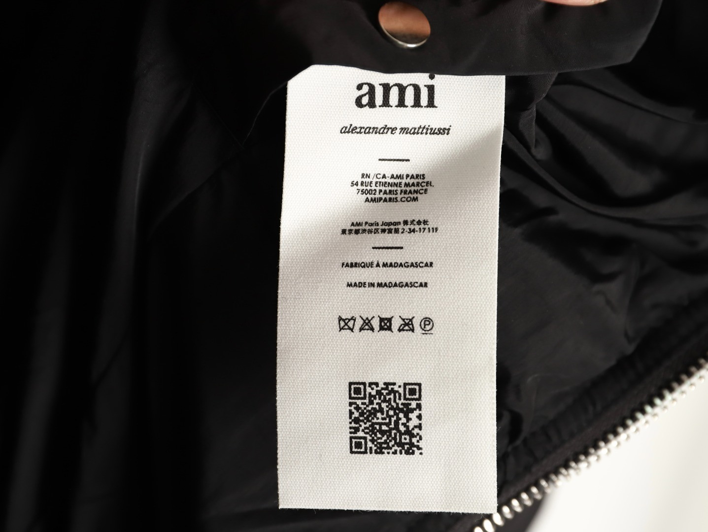Ami Paris Short Puffer jacket