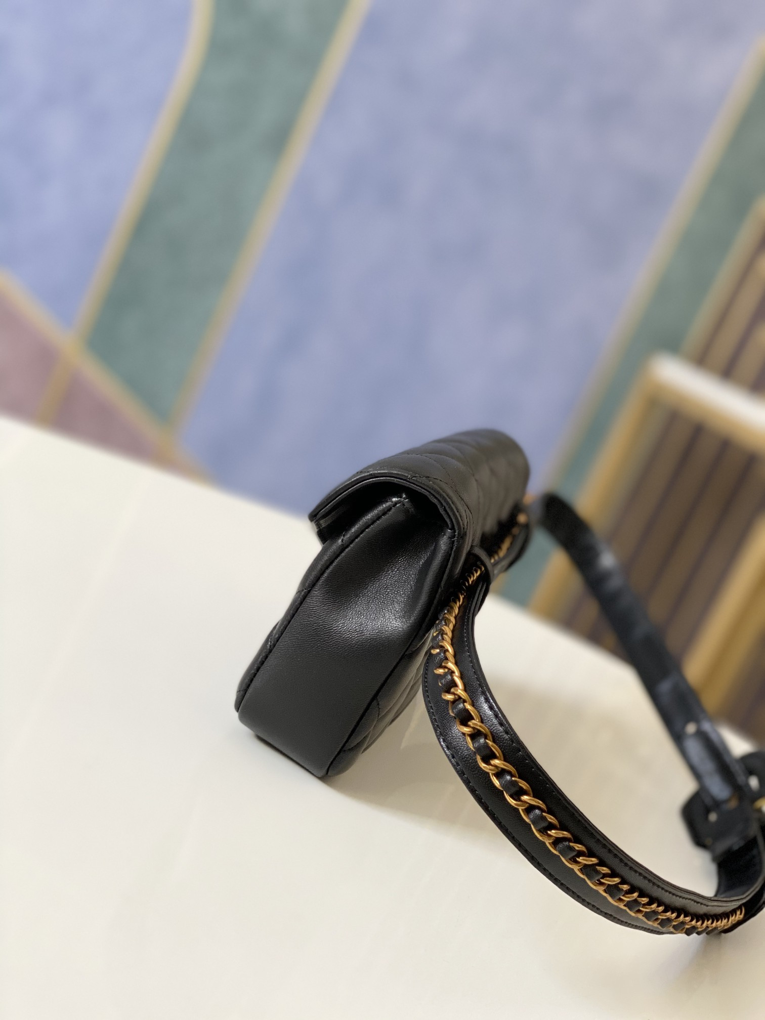 Chanel Quilted Waist Bag 18x12x3.5cm