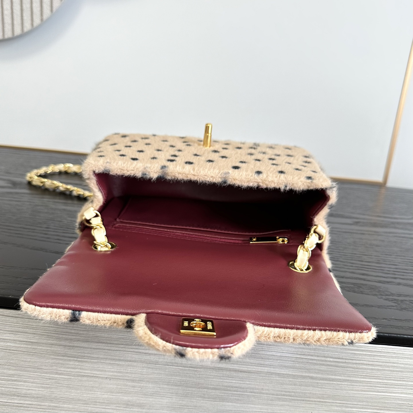 Ch**el Flap Bag 20x12x6cm