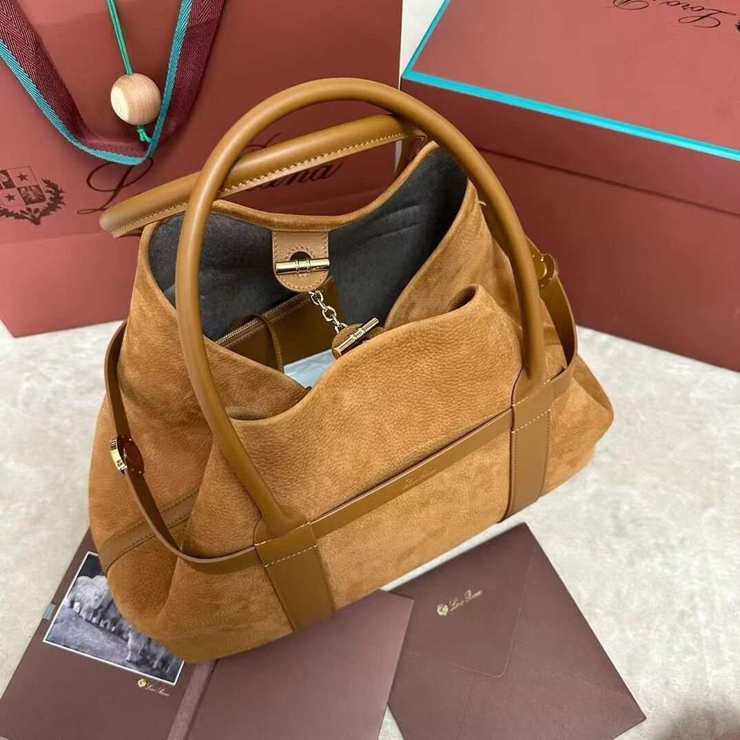 L0r0 P1ana Large Ghiera Shopper 40x26x18cm