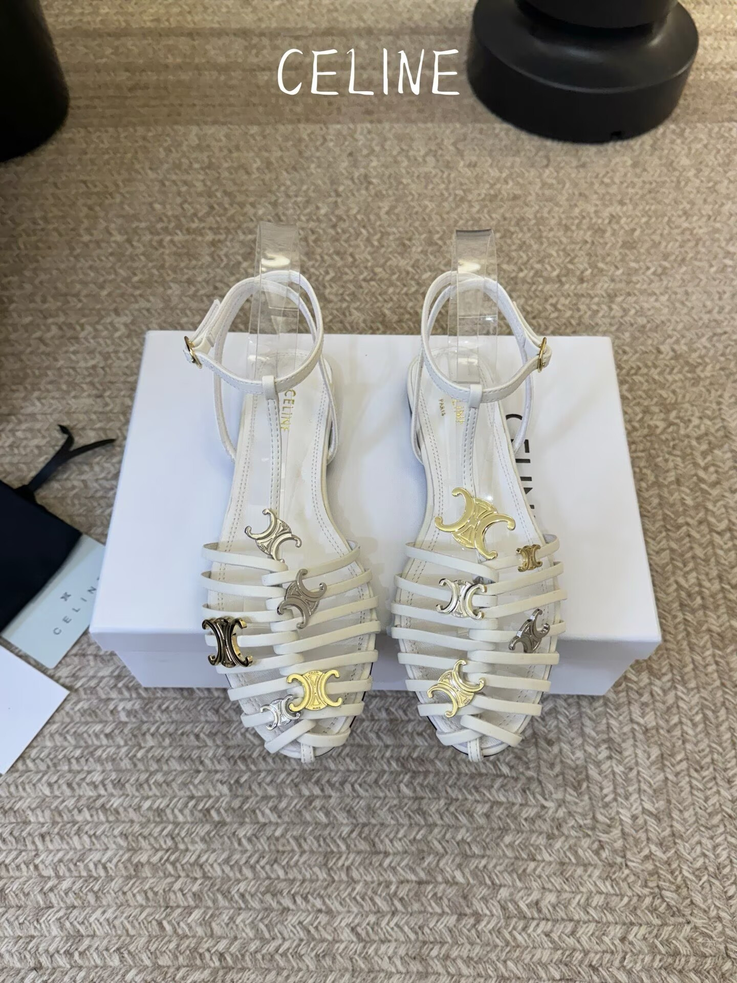 UA Ce1i*e CAGE FLAT SANDAL