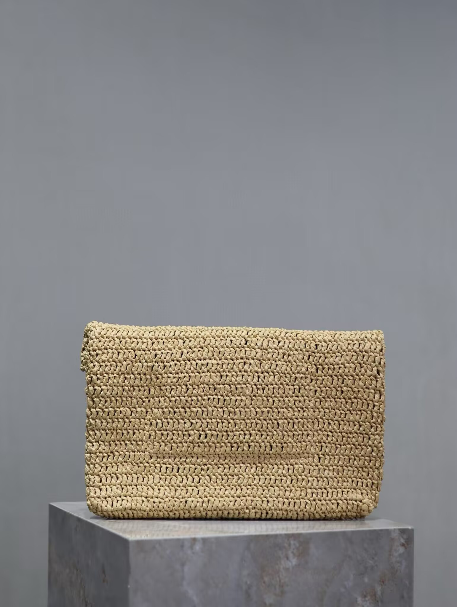 Y51 cassandre large envelope pouch in rope 29.5x18x4.5cm