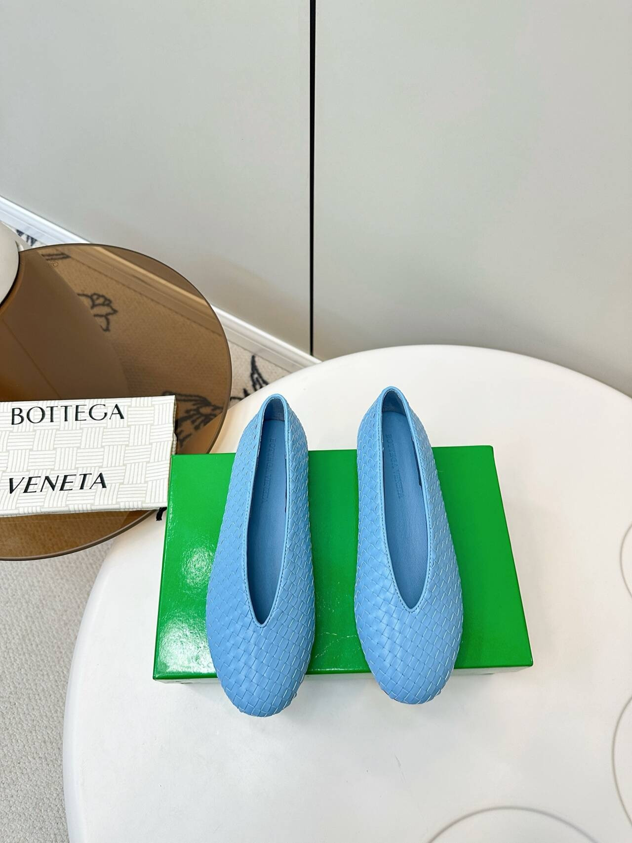 UA B0tt*ga Ven*ta Intrecciato Ballerina