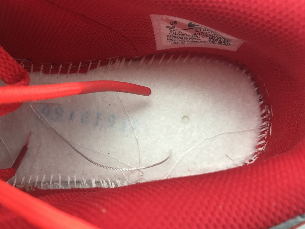 UA NIKE OFF-WHITE X DUNK LOW "UNIVERSITY RED"