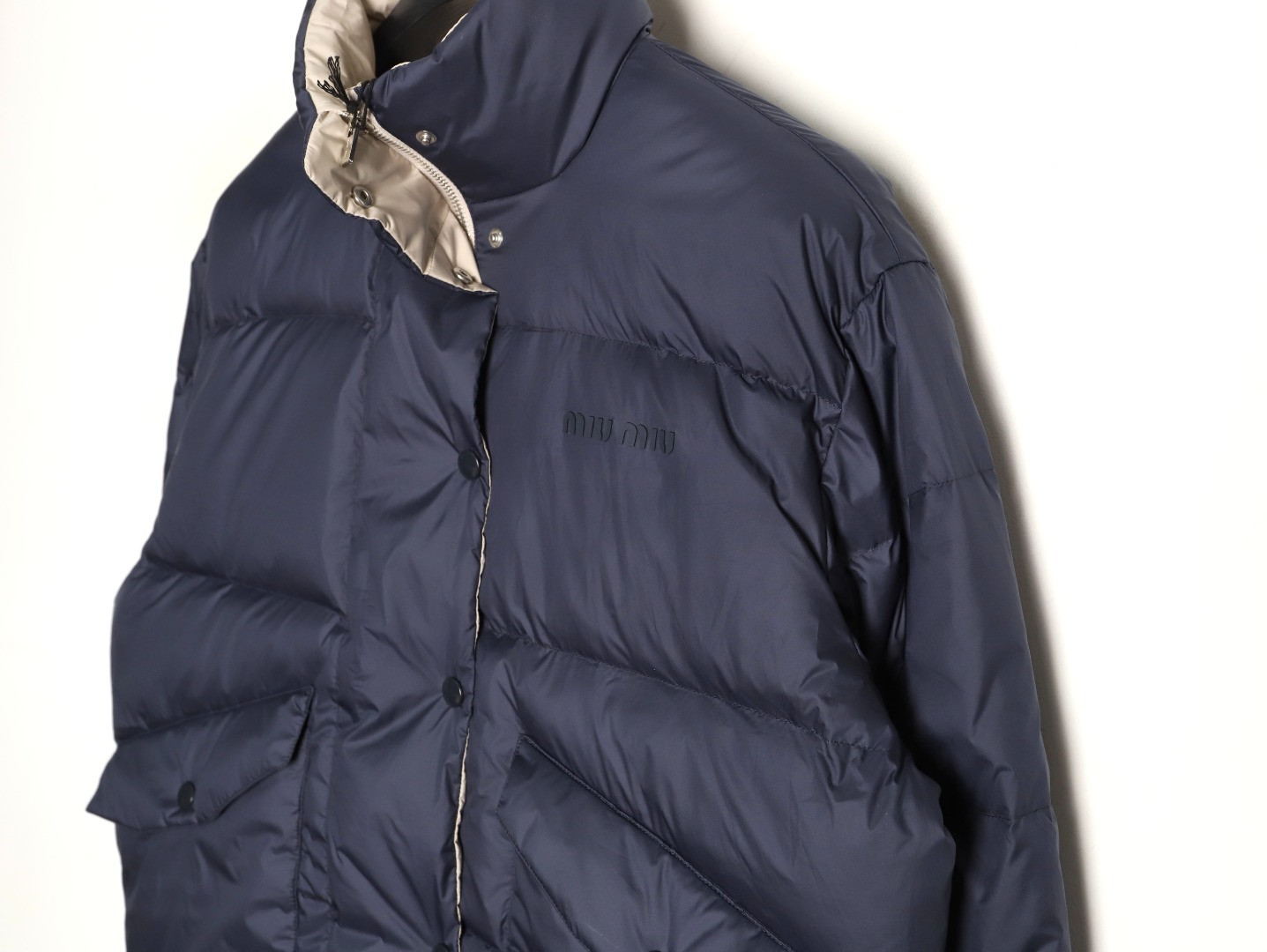 Miu Miu Reversible Short Puffer jacket