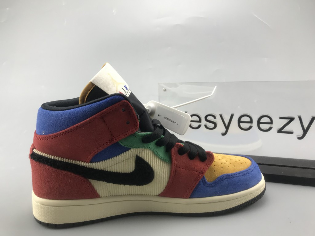 UA AIR JORDAN 1 MID SE FRLS NA "FEARLESS"