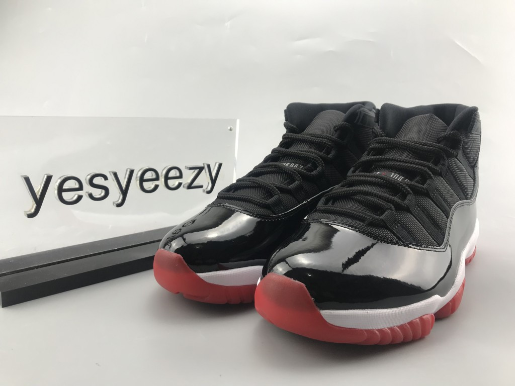 UA AIR JORDAN 11 RETRO "BRED 2019 RELEASE"