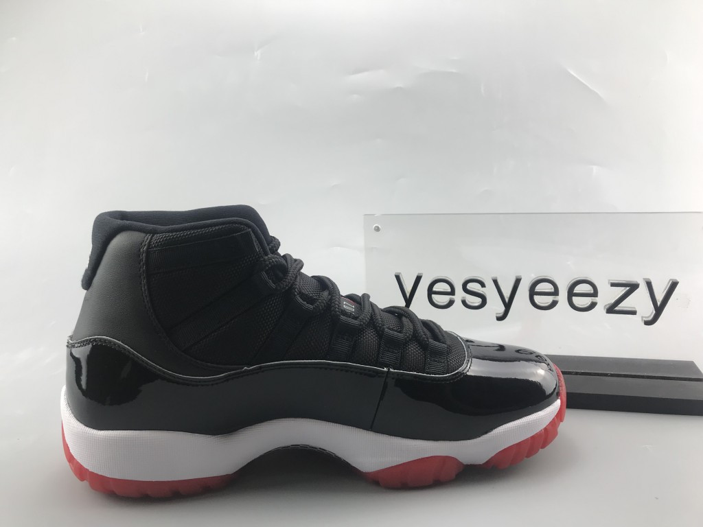 UA AIR JORDAN 11 RETRO "BRED 2019 RELEASE"