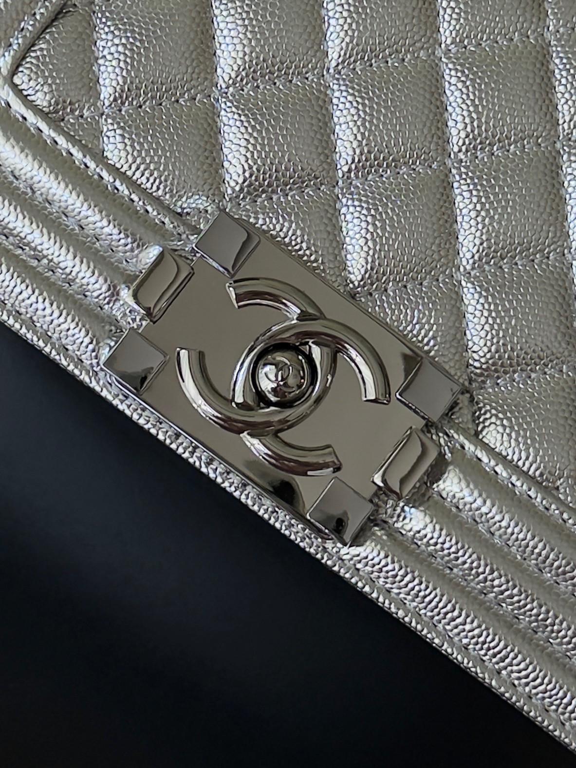 Ch**el boy handbag 12x20x7cm