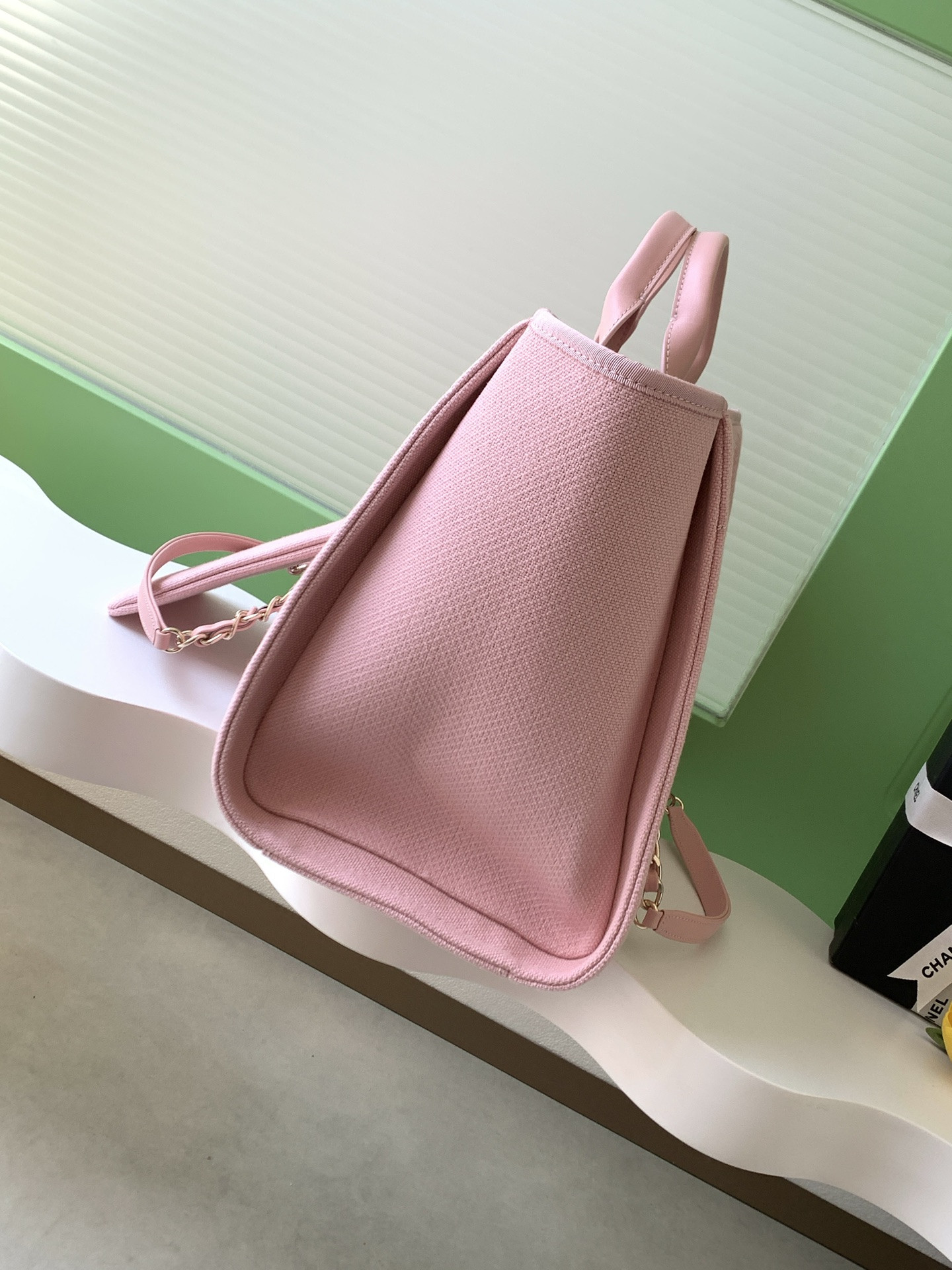 Chanel Deauville Tote Shopping Bag 38x13x22cm