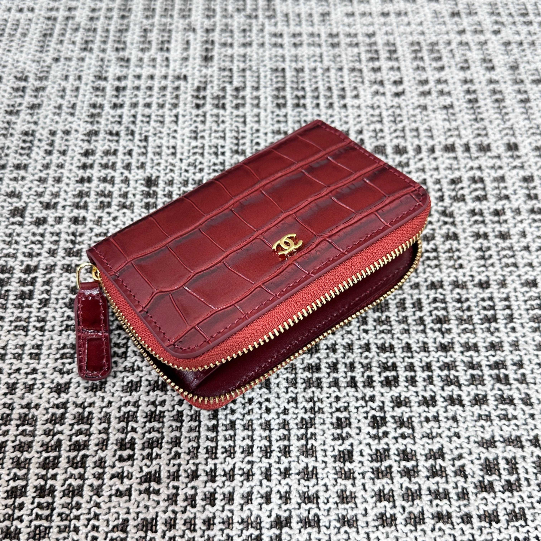 Ch**el Coin Purse AP5189 7.5x11x2cm