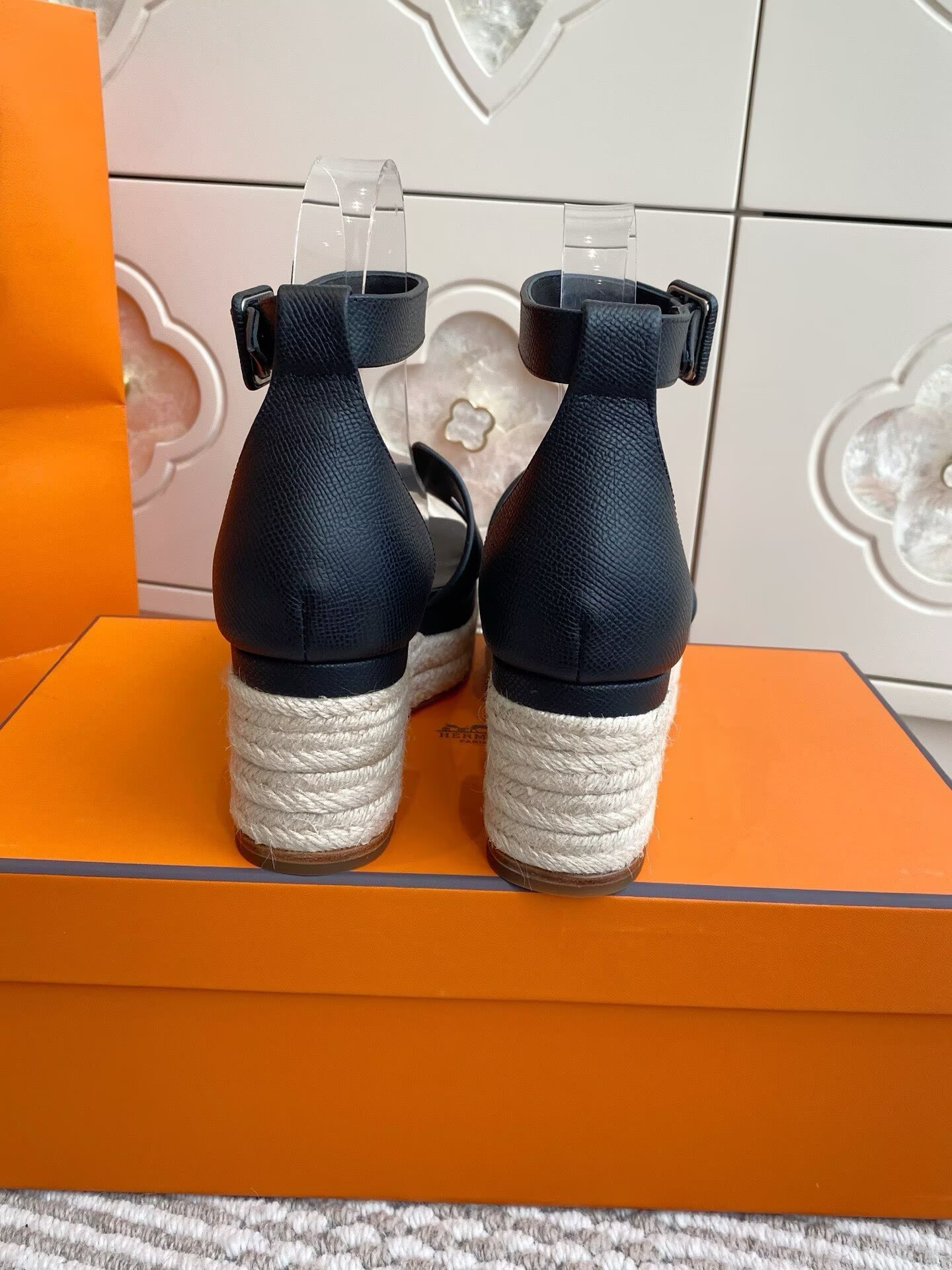 UA Hermès Elda Spanish Woven Shoes