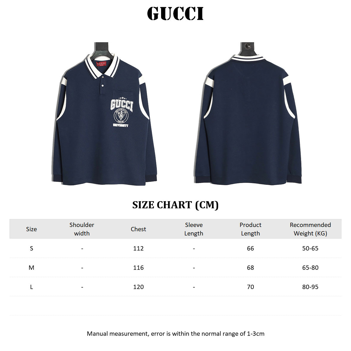 Gvc*1 Long-sleeved Polo Shirt