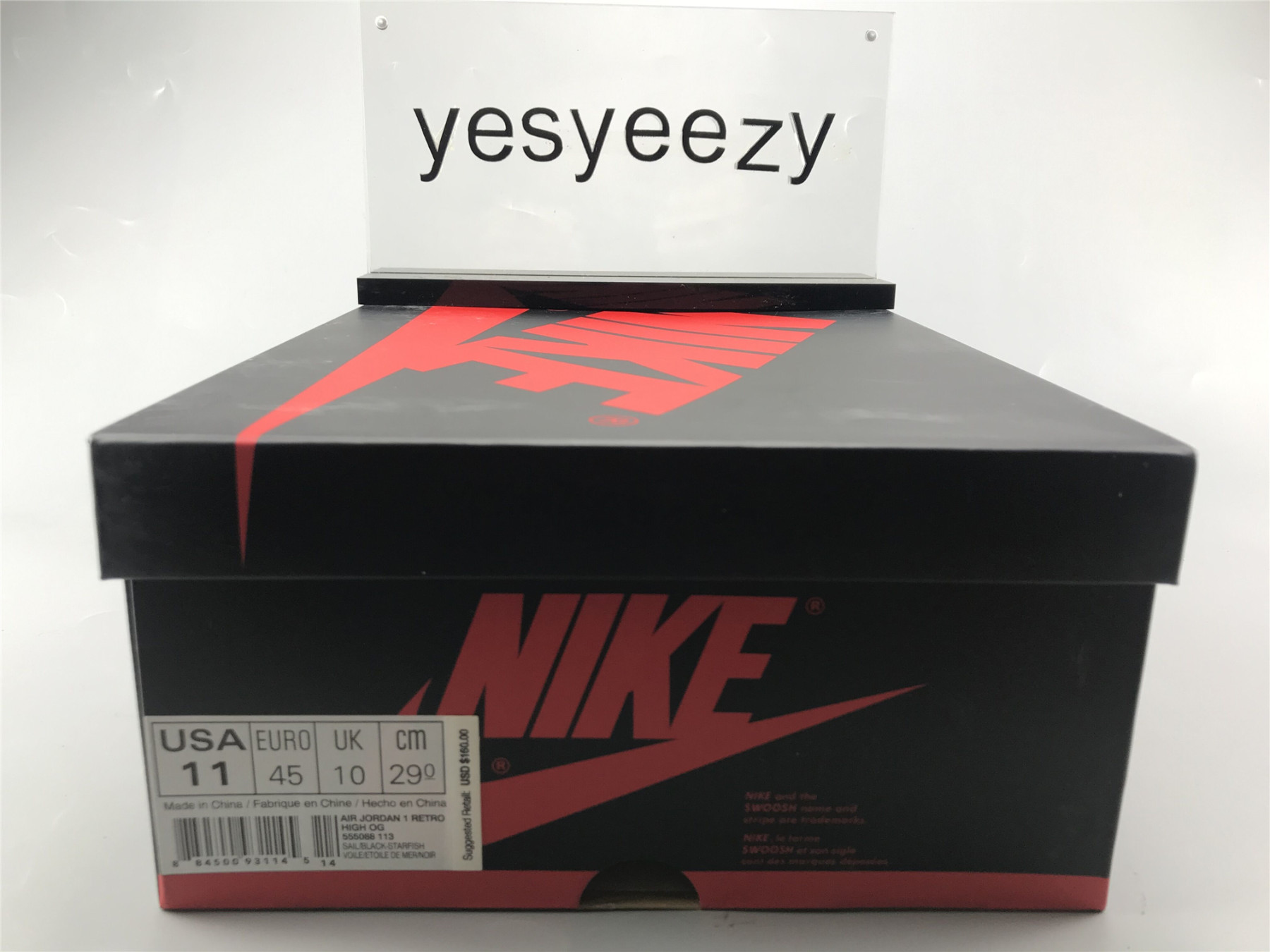 UA AIR JORDAN 1 RETRO HIGH OG "SHATTERED BACKBOARD AWAY"