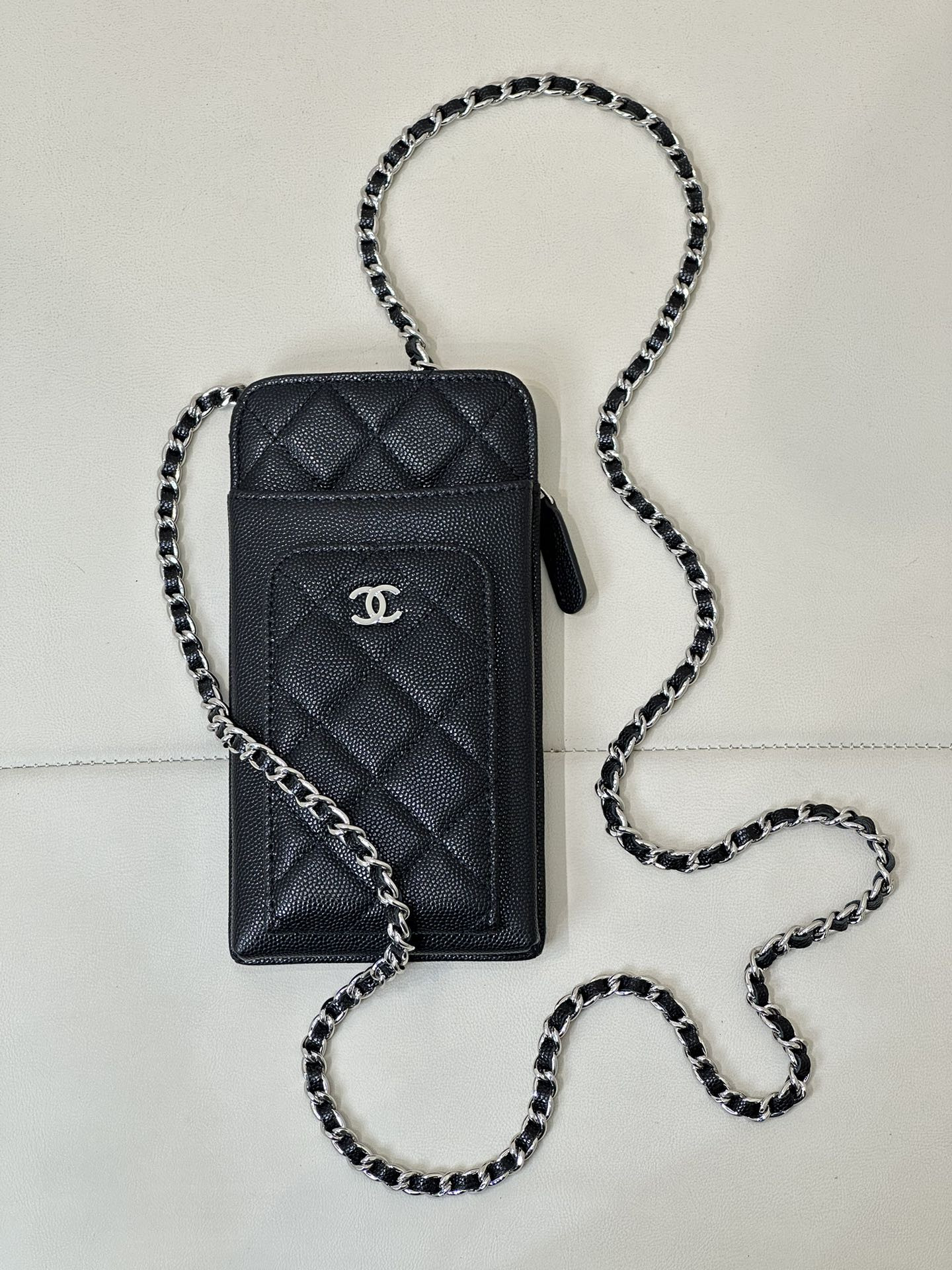 Ch**el Phone Bag 18x9x3cm