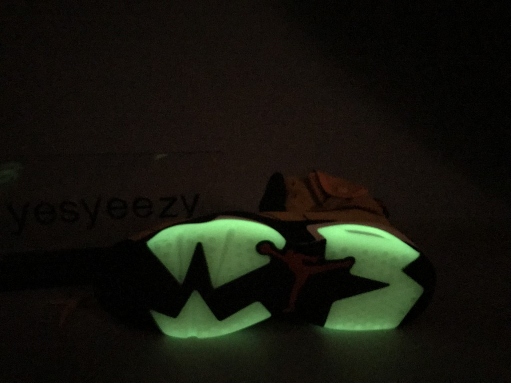 UA TRAVIS SCOTT X AIR JORDAN 6 RETRO CACTUS JACK YELLOW