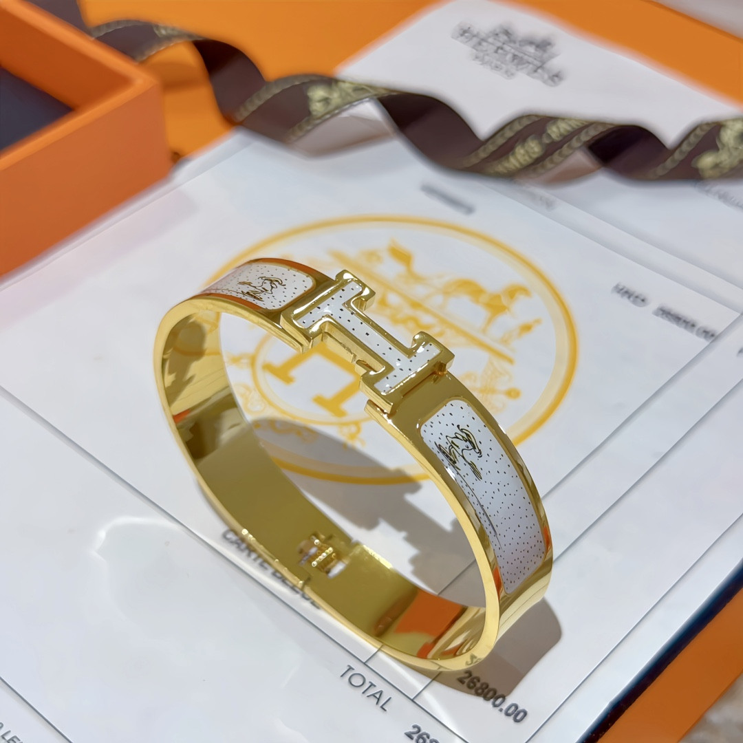 Hermes enamel Bracelet