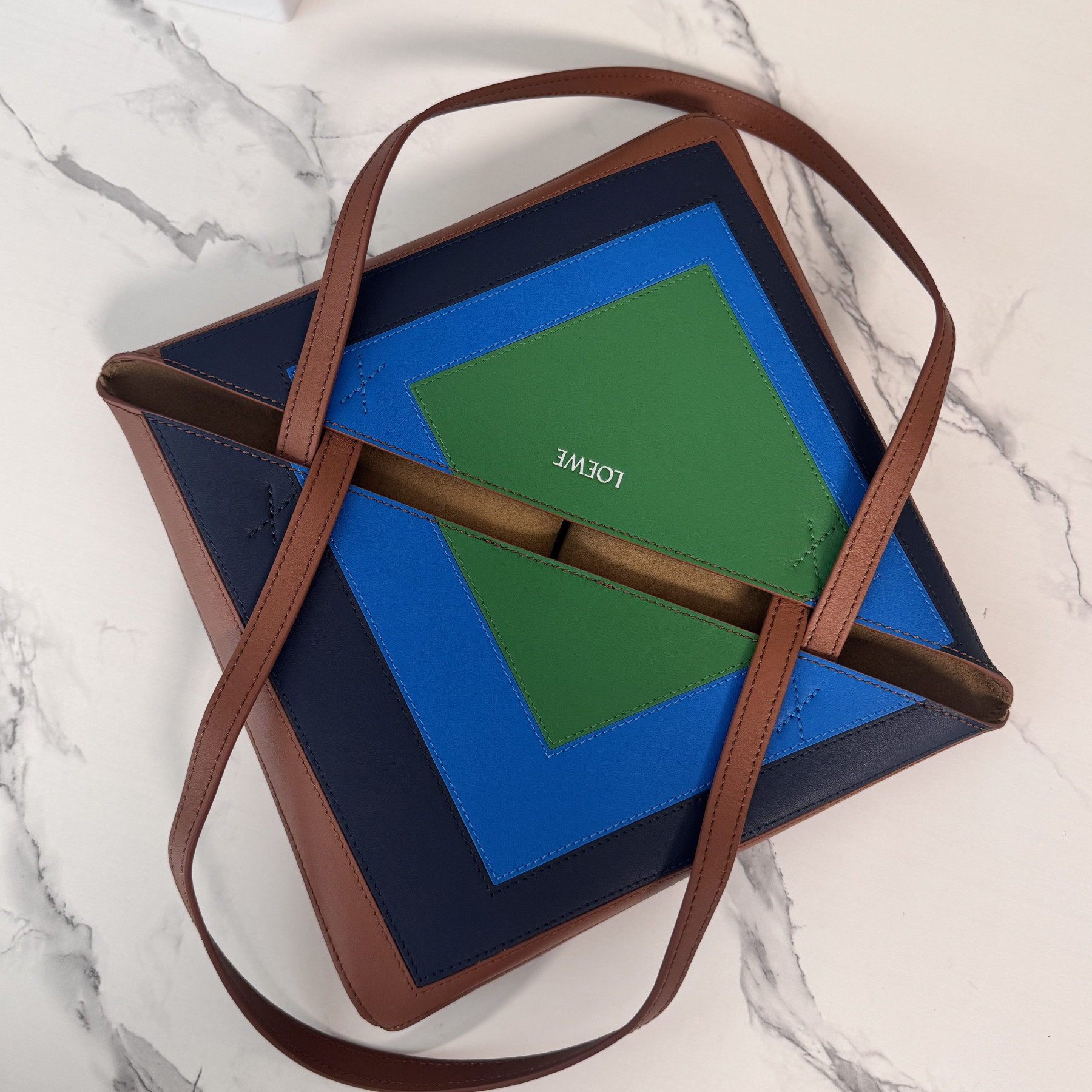 Loewe x Albers Medium Puzzle Fold tote 25.5x14.5x31.5cm