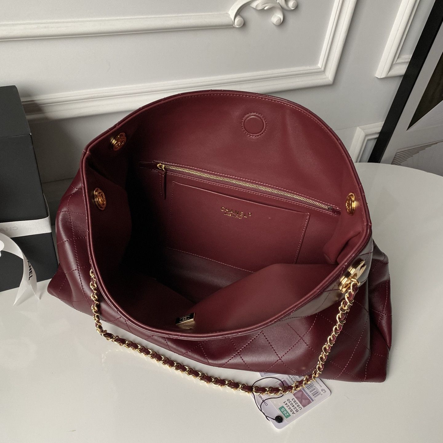 Ch**el shopping bag as6241 40x28x9cm