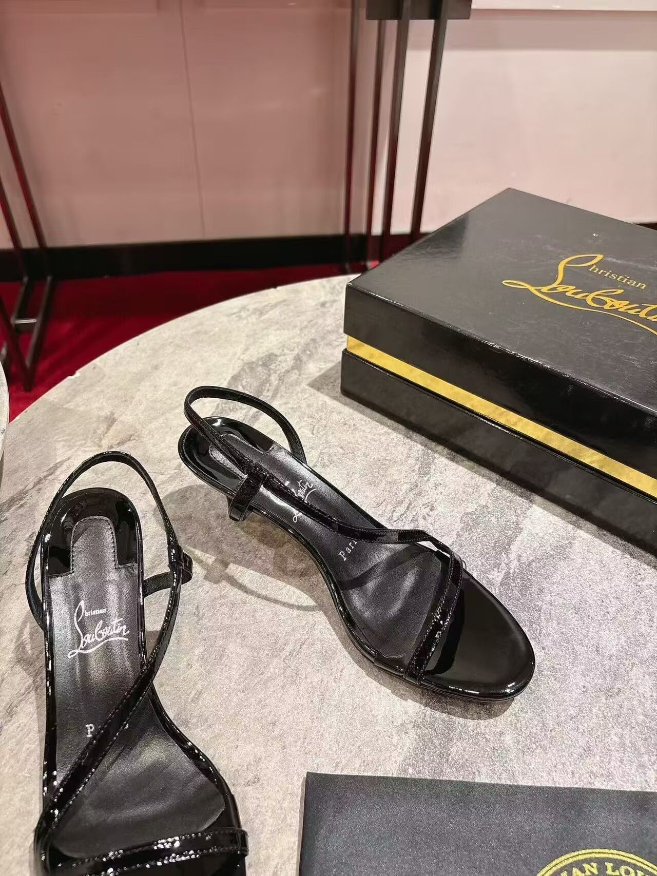 UA Chr1st1an Louboutin Rosalie Sandals