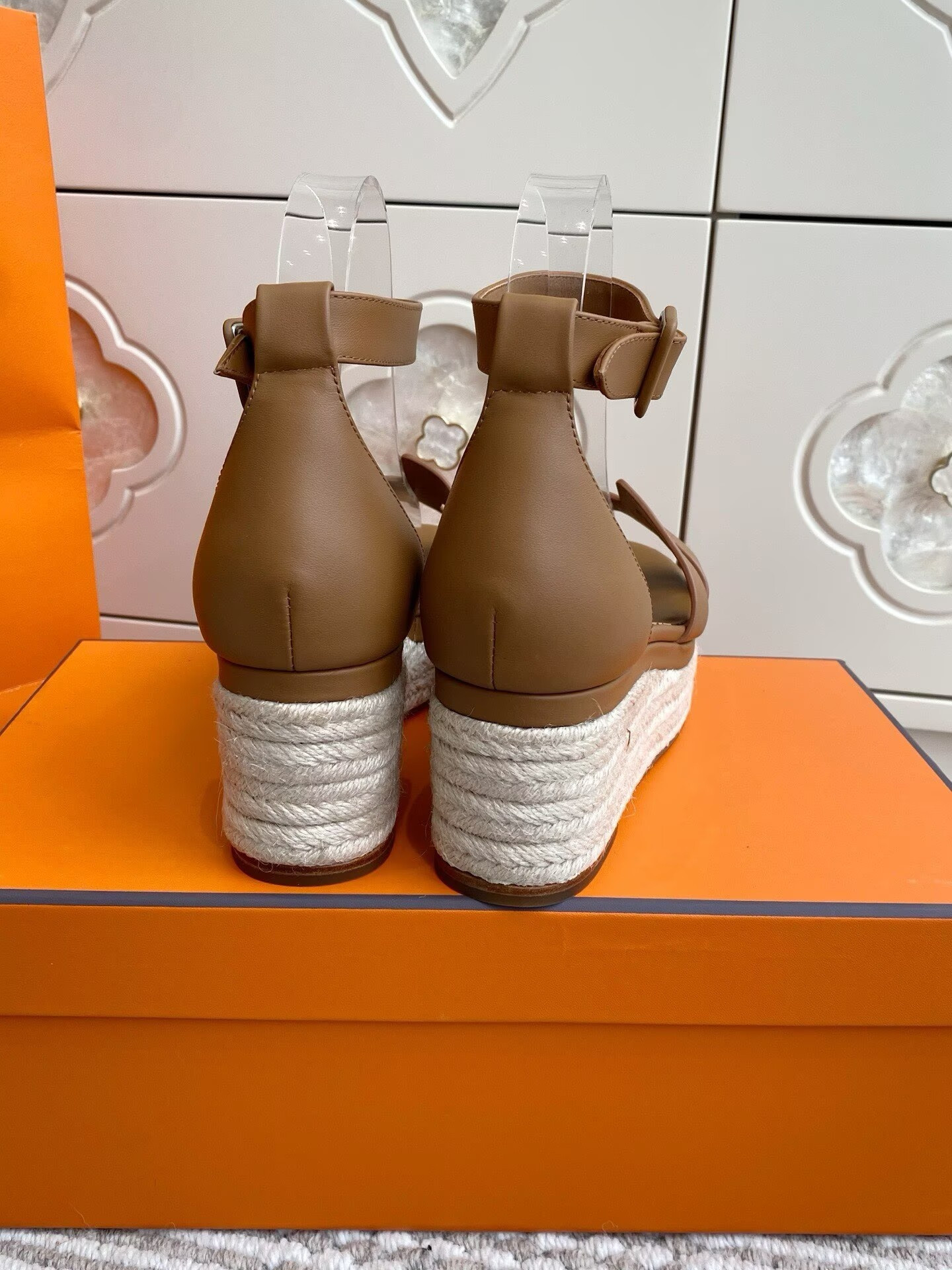 UA Hermès Elda Spanish Woven Shoes