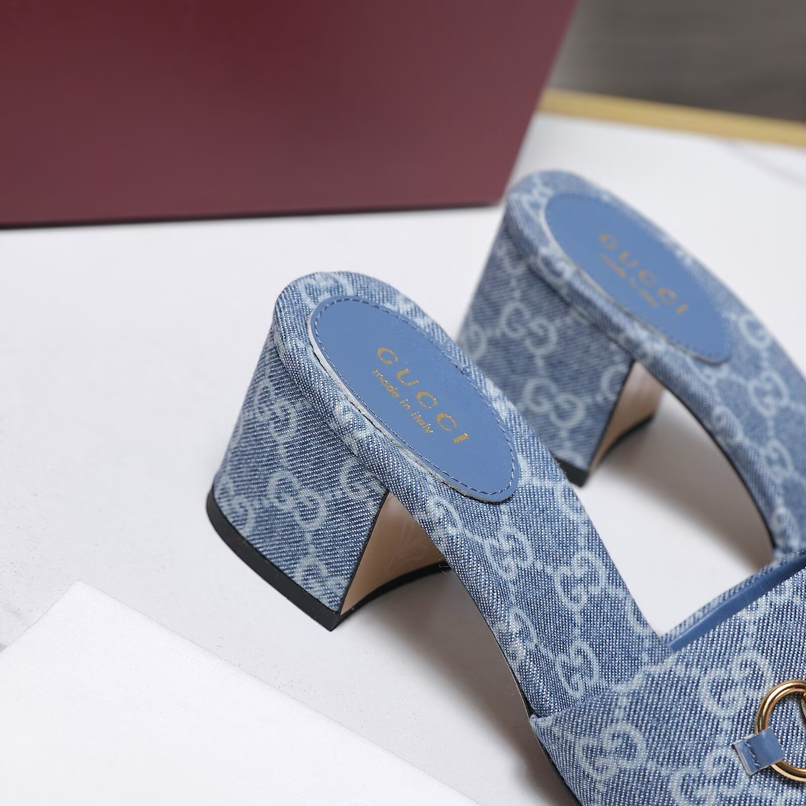 UA Gvc*1 Slide Sandal with Horsebit 5.5cm Heel